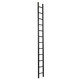 ProX 9.84 Ft. (3.00m) F32 I-Beam Linear Truss Segment | 2mm Wall in BLACK