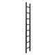 ProX 6.56 Ft. (2.00m) F32 I-Beam Segment Linear Truss 2mm Wall in BLACK