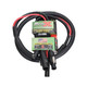 Retail packaged ProX XC-TR112-XLR03 3 ft combo link cable featuring dual PowerKon and XLR audio connections for professional audio and power applications.

