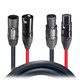 ProX XC-TR112-5PDMX10 10 ft dual PowerKon to dual 5-pin DMX combo link cable combining power and DMX control signals in a single cable for professional lighting and production systems.
