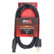 ProX XC-TR1FE12-06 professional 6ft power cable featuring NEMA 5-15P Edison plug and powerCON TRUE1 female connector for stage lighting and AV systems