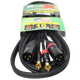 ProX XC-DRXF10 Dual RCA to Dual XLR Audio Cable with Oxygen-Free Copper Conductors and Premium Metal Connectors