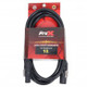 ProX XC-TR1FM12-10 10ft 12AWG male to female PowerCON compatible locking power cable with 20A capacity and heavy-duty construction.