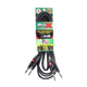 ProX XC-DTRS10 Professional Dual TRS Audio Cable Designed for Recording Studios, Mixing Consoles, Audio Interfaces, and Live Performance Systems