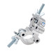 ProX T-C6S Dual Swivel O-Clamp fits 1.5-2.0 in Tube Capacity 660 LBS " Aluminum
