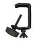 ProX Light Duty Aluminum C Style M10 Clamp with Flat Thumbscrew for 2" Truss Tube Capacity 45 lbs Black Finish