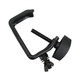 ProX Light Duty Aluminum C Style M10 Clamp with Flat Thumbscrew for 2" Truss Tube Capacity 45 lbs Black Finish