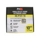 Front view of ProX XC-P121-10 10ft 12 AWG power extension cord retail packaging.