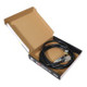 ProX XC-P121-10 power extension cord packaged in shipping box for professional audio, lighting, and power applications.
