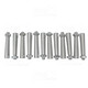 ProX 12 Pack Tapered Shear Pin With Threaded Tip And Nut For Conical Coupler