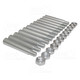 ProX 12 Pack Tapered Shear Pin With Threaded Tip And Nut For Conical Coupler