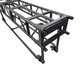 ProX 8 Ft. Pre-Rig Truss Segment with Removable Rolling Base System BLACK