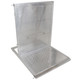 ProX 4 Ft. Heavy-duty Aluminum Ventilated Crowd Barrier Barricade and Base