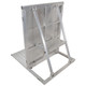ProX 4 Ft. Heavy-duty Aluminum Ventilated Crowd Barrier Barricade and Base
