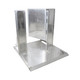 ProX 4 Ft. Heavy-duty Aluminum Ventilated Crowd Barrier Door and Base