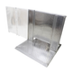 ProX 4 Ft. Heavy-duty Aluminum Ventilated Crowd Barrier Door and Base