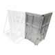 ProX 4 Ft. Heavy-duty Aluminum Ventilated Crowd Barrier Corner and Base