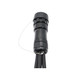 Close-up of Kupo WPS-5219LM 19-pin connector with rugged strain relief and gold-plated contacts