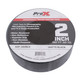 ProX 2 Inch 180 Ft. 60YD Matte Black Commercial Grade Gaffer Tape Pros Choice Non-Residue