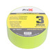 ProX 3 Inch 180 Ft. 60YD Fluorescent Yellow Commercial Grade Gaffer Tape Pros Choice Non-Residue