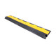 ProX 2-Channel Rubber Cable Protector Ramp Speed Bump Cover Indoor Outdoor " Supports up to 60 Tons