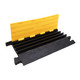 ProX 4-Channel Rubber Cable Protector Ramp Speed Bump Cover Indoor Outdoor " Supports up to 60 Tons
