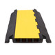 ProX 4-Channel Rubber Cable Protector Ramp Speed Bump Cover Indoor Outdoor " Supports up to 60 Tons
