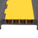 ProX 4-Channel Rubber Cable Protector Ramp Speed Bump Cover Indoor Outdoor " Supports up to 60 Tons