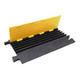 ProX 5-Channel Rubber Cable Protector Ramp Speed Bump Cover Indoor Outdoor " Supports up to 60 Tons