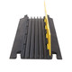 ProX 5-Channel Rubber Cable Protector Ramp Speed Bump Cover Indoor Outdoor " Supports up to 60 Tons
