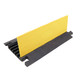 ProX 5-Channel Rubber Cable Protector Ramp Speed Bump Cover Indoor Outdoor " Supports up to 60 Tons