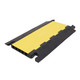 ProX 5-Channel Rubber Cable Protector Ramp Speed Bump Cover Indoor Outdoor " Supports up to 60 Tons