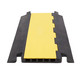 ProX 5-Channel Rubber Cable Protector Ramp Speed Bump Cover Indoor Outdoor " Supports up to 60 Tons
