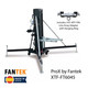 ProX FANTEK Spain Compact Front Loading Lifting Line Array Systems Tower 728 lbs Cap Max Height 19.52 Ft. Incl Line Array Adapter New