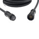 Close-up of ProX 19-pin male and female Kupo connectors for professional stage lighting and power distribution systems