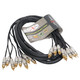 ProX XC-8RCA10 10ft 8 Channel RCA Fanout Audio Cable