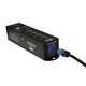 Side view of ProX NORA power distribution unit featuring powerCON connectivity and rugged aluminum construction