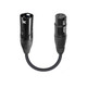ProX 3 Pin XLR Female to 5 Pin XLR Male DMX Adapter Cable