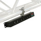 ProX X-PWEDLEDX6TARA installed on lighting truss for organized stage power management and distribution