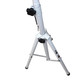 ProX White Heavy-Duty All Metal Speaker Tripod Stand Set of 2, 4-7 Ft. (44"-84") Cloud Series
