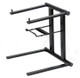 ProX XO DJ Foldable Laptop Stand with Adjustable Shelf & Carrying Bag - BLACK