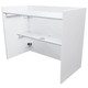 Odyssey Cases PDJBOOTH483824WHITE Folding DJ Booth White