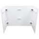 Odyssey Cases PDJBOOTH483824WHITE Folding DJ Booth White