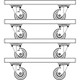 JBL SRX915SF VT Vertical Transporter for SRX915SF Subwoofers