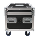 Jmaz Lighting JP2013 Electro Panel W8 4PK RGB+LIME Battery-Powered Outdoor LED Panel Light Kit w/ Charging Road Case