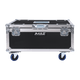 Jmaz Lighting JP2012 Electro PAR W7 6PK RGB+LIME Battery-Powered Outdoor LED PAR Light Kit w/ Charging Road Case