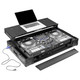 Odyssey Performance Ready Series (Pre-Wired XLR Patch Panel) Black 1U Case for RANE PERFORMER 