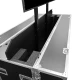  Odyssey Indoor Electric Motorized TV Lift Case with Casters for 85" Flat Screen TVs