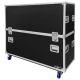 Odyssey Indoor Electric Motorized TV Lift Case with Casters for 65" Flat Screen TVs