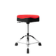 Gator Cases GP-DTH-ASD-RD Air Glide Red Saddle Drum Throne